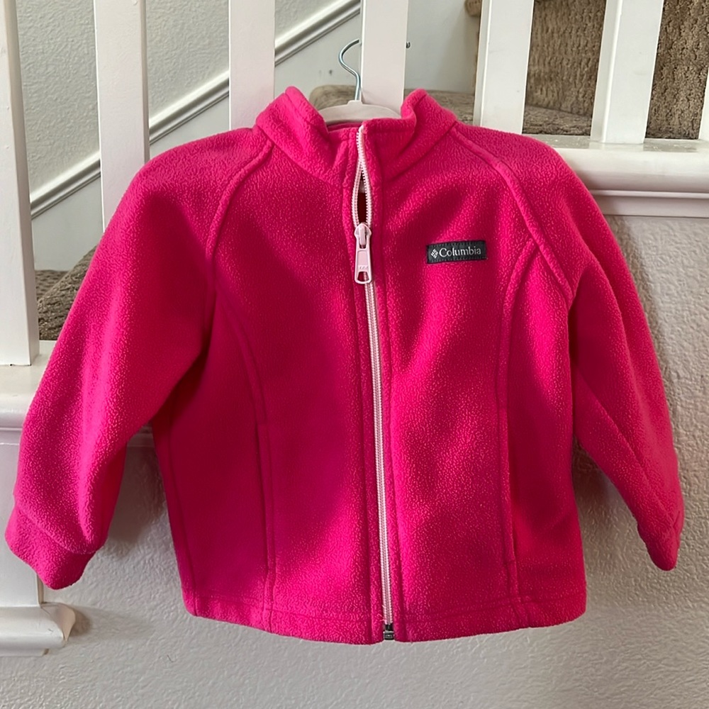 Pink Columbia fleece